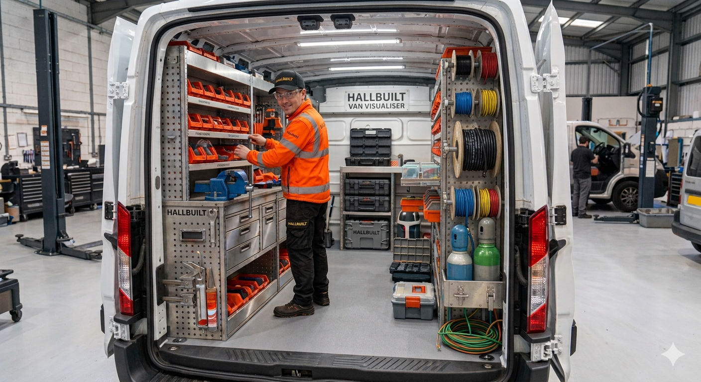 HallBuilt Van Visualiser